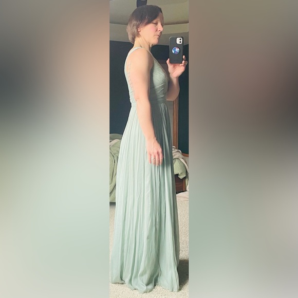 J. Crew Heidi Dusty Shale Maxi Dress - Picture 2 of 6